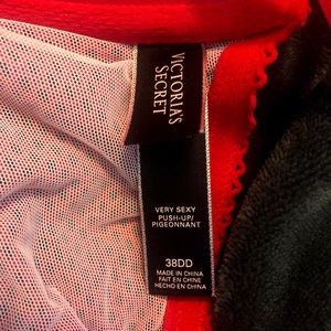 Victoria Secret bra & panty with garter belt